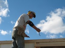 Placing anchor bolts