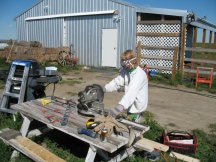 Austin cutting rebar