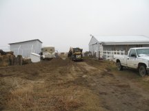 Filling in the trench