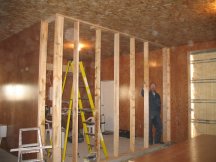 Work on interior walls