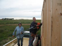 More sheathing