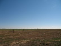 Pounding in fence posts