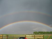 The most incredible rainbow