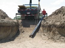 Unloading rebar