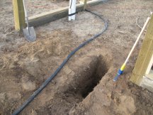 Trenching Cable