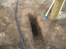 Trenching Cable