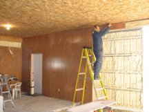 Work on interior walls