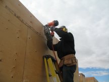 More sheathing