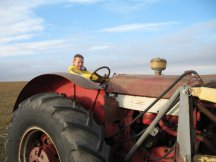 Bob on Tractor
