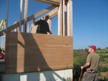 Doug and Brian sheathing