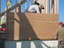 Doug and Brian sheathing