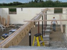Final board on the 1st beam