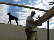 Final board on the 1st beam