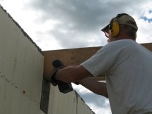 Final board on the 1st beam