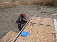 Working on the final row