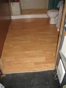 Laminate is all done