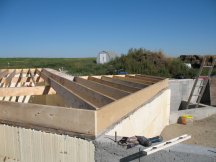Laundry room joists are done