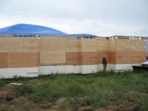 More sheathing