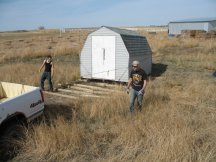 Moving the shed