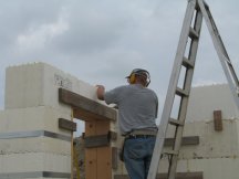 ICF is installed over the coldroom door