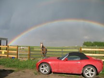The most incredible rainbow