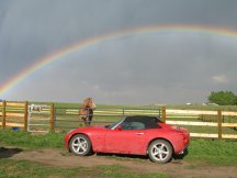 The most incredible rainbow