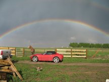 The most incredible rainbow