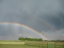 The most incredible rainbow