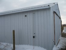 Regulator on the outside wall