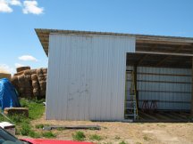 Front of the shed