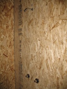 Working more on the shower