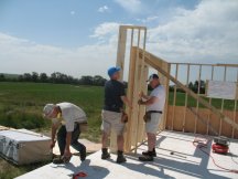 Small wall up