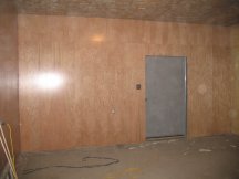 South wall done