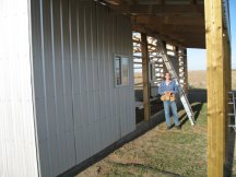 Working on the South Wall
