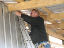 Working on the South Wall