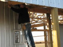 Working on the South Wall