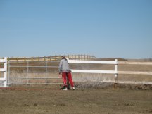 Spraypainting the barnyard