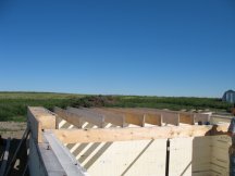 Ten joists done