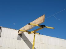 Working on the final beam